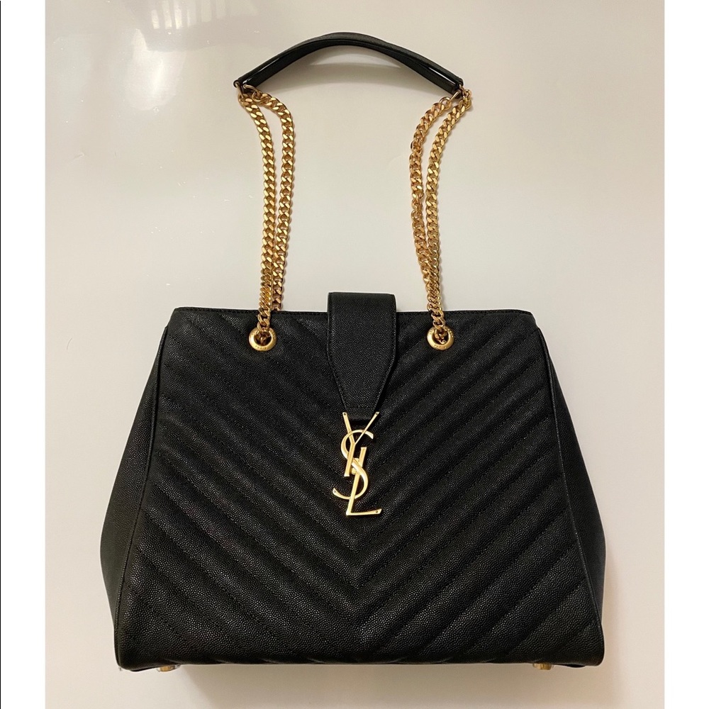 Saint Laurent // YSL | Classic Monogram Shopping Bag